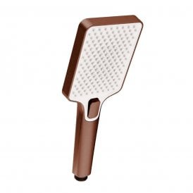 Eastbrook Rectangular 3 Function Shower Handset Brushed Bronze 60.2033