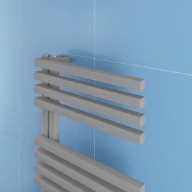 Eastbrook Reinbach 1200mm x 500mm Towel Rail Matt Grey   89.1372