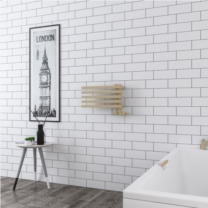 Eastbrook  Reinbach 270mm x 500mm Towel Rail Matt Cappuccino   89.1764