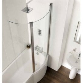 Eastbrook Revised Delta Screen Type 2-1 Folding Door Left Hand Silver With Easyclean   69.3002L