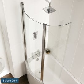 Eastbrook Revised Delta Screen Type 2-1 Folding Door Left Hand Silver With Easyclean   69.3002L
