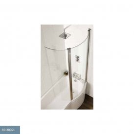 Eastbrook Revised Delta Screen Type 2-1 Folding Door Right Hand Silver With Easyclean   69.3002R