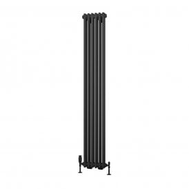 Eastbrook Rivassa 2 Column Radiator 1800mm x 293mm Matt Anthracite   81.0018