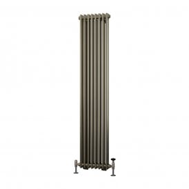 Eastbrook Rivassa 2 Column Radiator 1800mm x 383mm Bronze Effect   81.0113