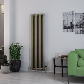 Eastbrook Rivassa 2 Column Radiator 1800mm x 473mm Bronze Effect   81.0112