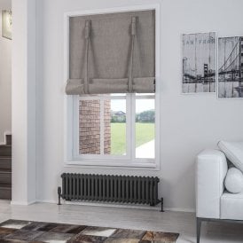 Eastbrook Rivassa 2 Column Radiator 300mm x 1148mm Matt Anthracite   81.0021