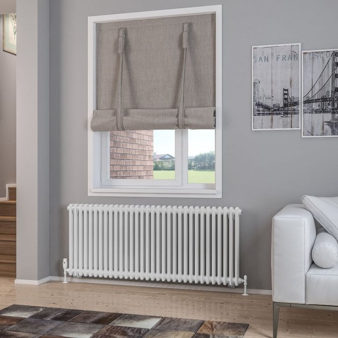 Eastbrook  Rivassa 2 Column Radiator 600mm x 1460mm White   81.0078