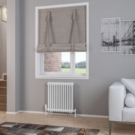 Eastbrook Rivassa 2 Column Radiator 600mm x 563mm White   81.0041