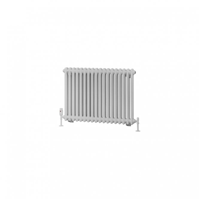 Eastbrook  Rivassa 2 Column Radiator 600mm x 833mm White   81.0008