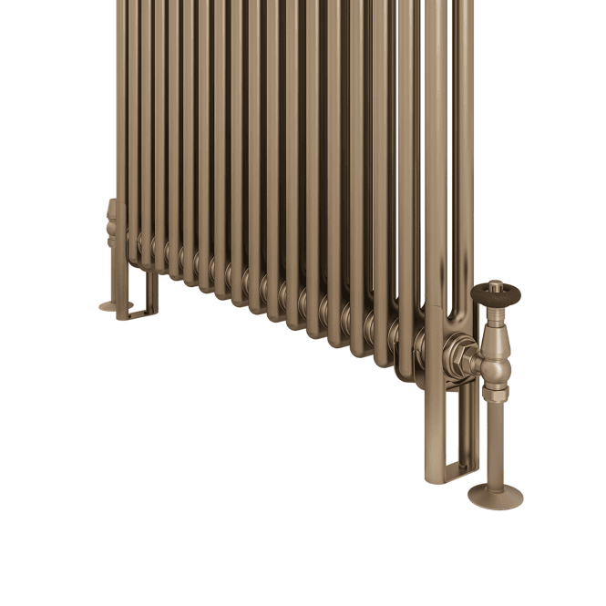 Eastbrook  Rivassa 2 Column Radiator Feet (Pair) Bronze Effect   81.0114