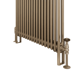 Eastbrook Rivassa 2 Column Radiator Feet (Pair) Bronze Effect   81.0114