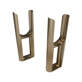 Eastbrook Rivassa 2 Column Radiator Feet (Pair) Bronze Effect   81.0114