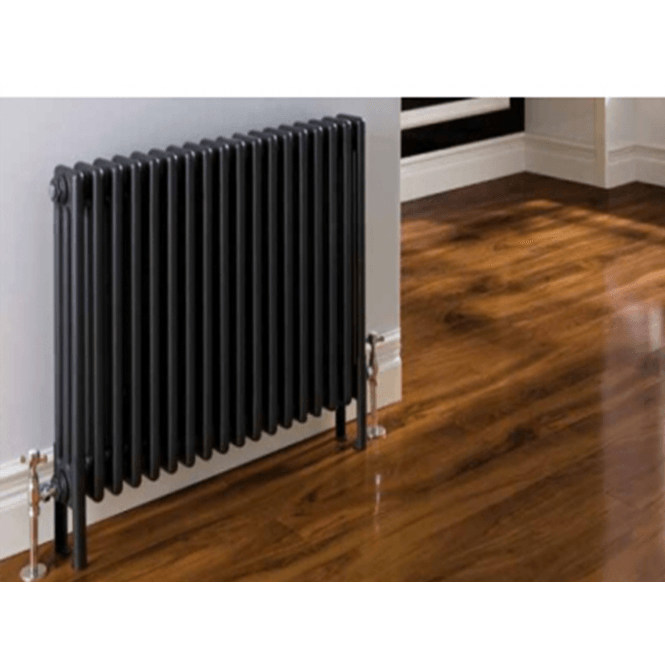 Eastbrook  Rivassa 2 Column Radiator Feet (Pair) Matt Anthracite   81.0035