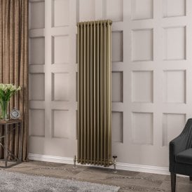 Eastbrook Rivassa 3 Column Radiator 1800mm x 473mm Bronze Effect   81.0119