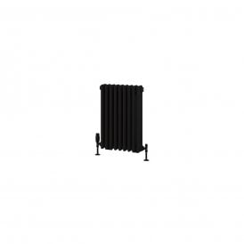 Eastbrook Rivassa 3 Column Radiator 600mm x 428mm Matt Black   81.0225