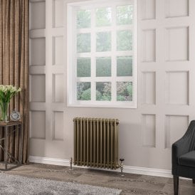 Eastbrook Rivassa 3 Column Radiator 600mm x 608mm Bronze Effect   81.0115