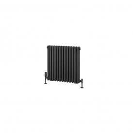 Eastbrook Rivassa 3 Column Radiator 600mm x 608mm Matt Anthracite   81.0031