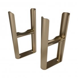 Eastbrook Rivassa 3 Column Radiator Feet (Pair) Bronze Effect   81.0121