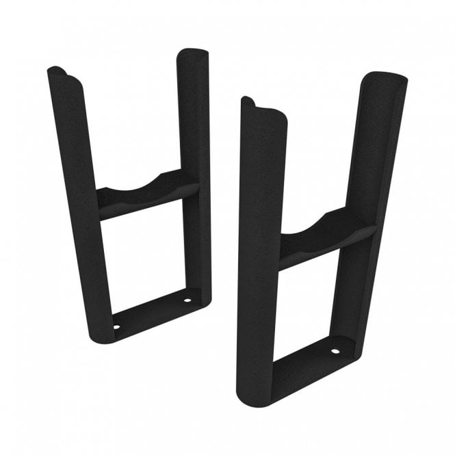 Eastbrook  Rivassa 3 Column Radiator Feet (Pair) Matt Black   81.0237