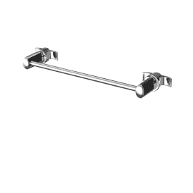 Eastbrook Rivassa Towel Hanger Set With 600mm Bar Chrome   16.158