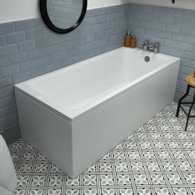 Eastbrook Rockall 5mm Single Ended 1600mm x 700mm 213 Litre Bath   42.0089
