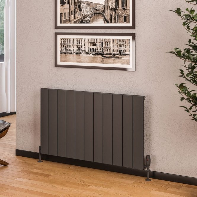 Eastbrook  Rosano 600mm x 1040mm Aluminium Radiator Matt Anthracite   86.0020
