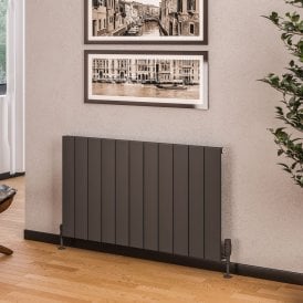 Eastbrook Rosano 600mm x 1040mm Aluminium Radiator Matt Anthracite   86.0020
