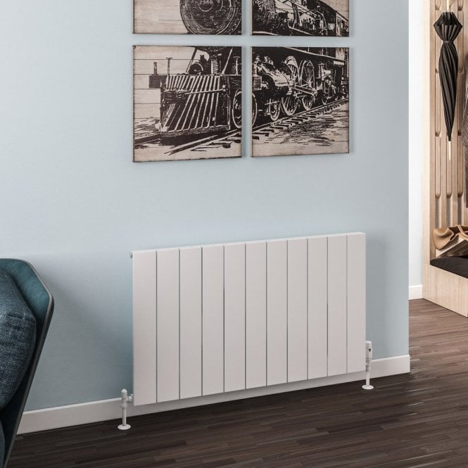 Eastbrook  Rosano 600mm x 1040mm Aluminium Radiator Matt White   86.0019