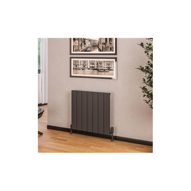 Eastbrook  Rosano 600mm x 660mm Aluminium Radiator Matt Anthracite   86.0014