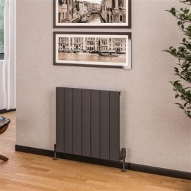 Eastbrook Rosano 600mm x 660mm Aluminium Radiator Matt Anthracite   86.0014