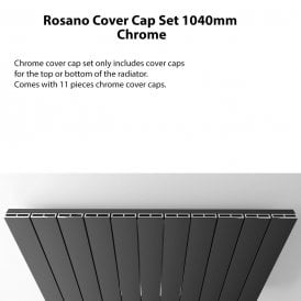 Eastbrook Rosano Cover Cap Set 1040mm Chrome   86.0116
