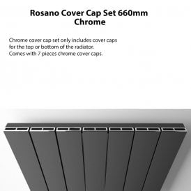 Eastbrook Rosano Cover Cap Set 660mm Chrome   86.0114