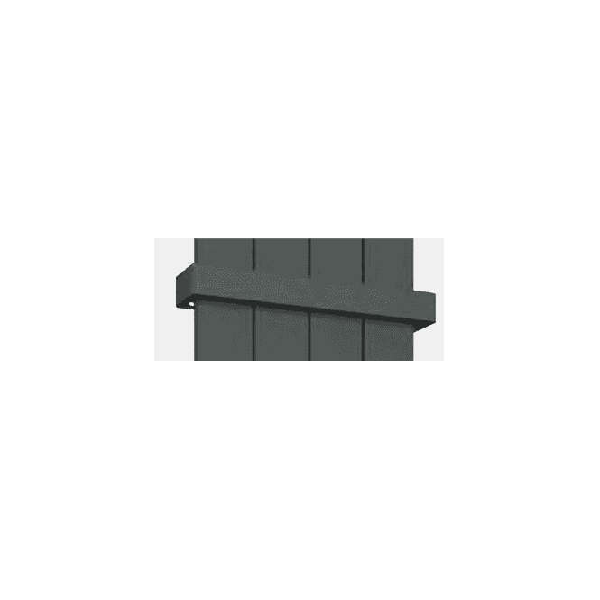 Eastbrook  Rosano Towel Hanger 565mm Matt Anthracite   86.0334