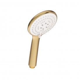 Eastbrook Round 5 Function Shower Handset Brushed brass 60.2044