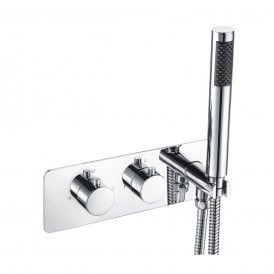 Eastbrook Round Horiz Thermostatic Shower Valve Inc Kit   93.0028