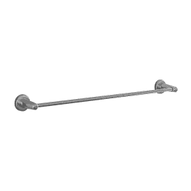 Eastbrook Round Magnetic Towel Hanger 600mm Gloss White   101.0071
