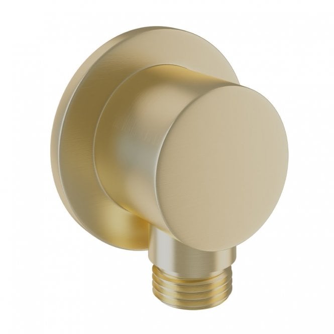 Eastbrook  Round Outlet Elbow Brushed Brass   60.1074