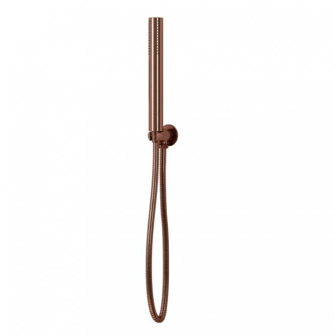 Eastbrook  Round Outlet Elbow With Bracket - Handset & Hose Brushed Bronze 98.4028
