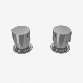Eastbrook Round Side Valve Handle Chrome   68.0041