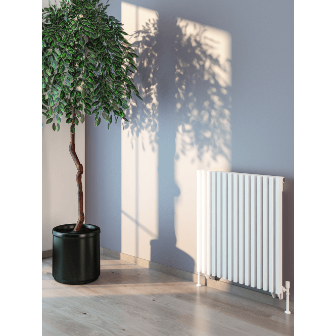 Eastbrook  Rowsham 600mm x 580mm Radiator Matt White   89.0098