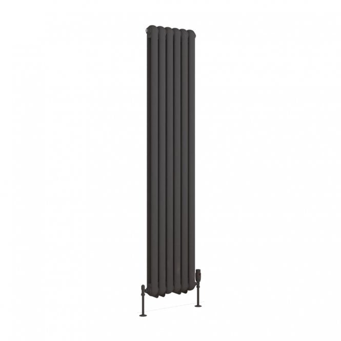 Eastbrook  Rubano 1800mm x 383mm Radiator Matt Anthracite   81.0064
