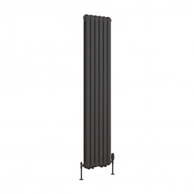 Eastbrook Rubano 1800mm x 383mm Radiator Matt Anthracite   81.0064