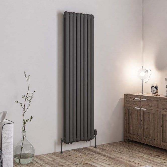 Eastbrook  Rubano 1800mm x 503mm Radiator Matt Anthracite   81.0065