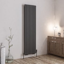 Eastbrook Rubano 1800mm x 503mm Radiator Matt Anthracite   81.0065