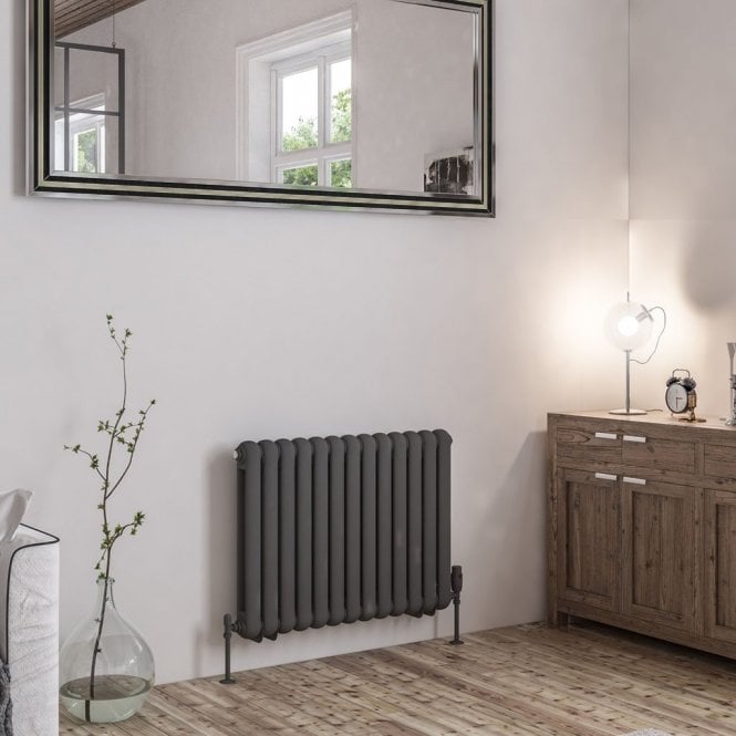 Eastbrook  Rubano 600mm x 803mm Radiator Matt Anthracite   81.0062