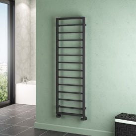 Eastbrook Ryton 1600mm x 500mm Towel Rail Matt Anthracite   61.0012