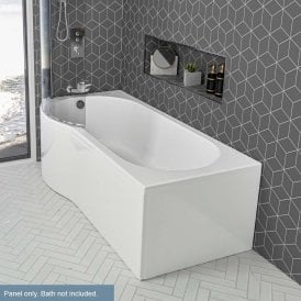 Eastbrook Shannon 750mm x 510mm P Shaped Universal End Panel   42.5043