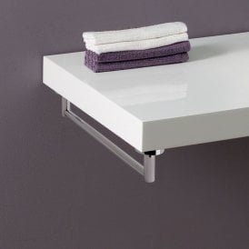 Eastbrook Single Towel Rail 450mm Chrome   52.117