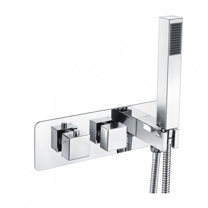 Eastbrook  Square Horiz Thermostatic Shower Valve Inc Kit   93.0027