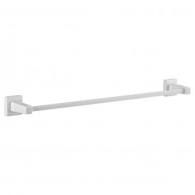 Eastbrook Square Magnetic Towel Hanger 600mm Gloss White   101.0073